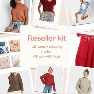 Reseller kit. NWT 15 items and 15 polymailers
